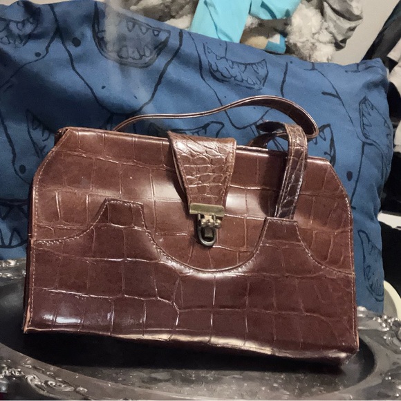 🐊Chanel Genuine Alligator 1940🐊Great Cond❌Read❌Authentic w/Certificate ♠️🐊 - Picture 2 of 16